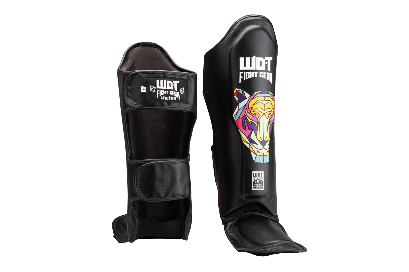 Shinguards Velcro Tiger